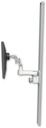 AccessMount™ Ultra 500 LCD mount on a 50" wall track slider with an 6" arm