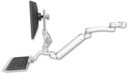 AccessMount™ Inverted Ultra 182 Arm with Paralink monitor mount mount for a 2" pole, a 12" keyboard tray, and an 11" arm