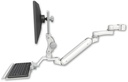 AccessMount™ Inverted Ultra 182 Arm with Paralink monitor mount mount for a 2" pole, a 12" keyboard tray, and an 6" arm