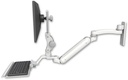 AccessMount™ Inverted Ultra 182 Arm with Paralink monitor mount wall mount, a 12" keyboard tray, and an 11" arm