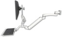 AccessMount™ Inverted Ultra 182 Arm with Paralink monitor mount 3.5" wall mount, a 12" keyboard tray, and an 11" arm