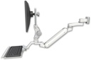 AccessMount™ Inverted Ultra 182 Arm with Paralink monitor mount 3.5" wall mount, a 12" keyboard tray, and an 6" arm