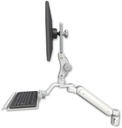 AccessMount™ Ultra 182 Arm with Paralink monitor mount mount for a 2" radius and a 12" keyboard tray
