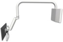 AccessMount™ Inverted Ultra 182 Arm on a short Overhead arm mounted to a wall plate