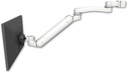 AccessMount™ Inverted Ultra 182 ball pivot LCD Arm mount for a 2" pole with an 11" arm