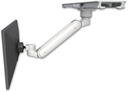 AccessMount™ Inverted Ultra 182 ball pivot LCD Arm mount on a ProSlide 28" track slider