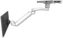 AccessMount™ Inverted Ultra 182 ball pivot LCD Arm mount on a ProSlide 28" track slider with a 1" riser and an 11" arm