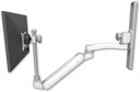 AccessMount™ Inverted Ultra 182 Arm with EV710 monitor mount mount on a 19" wall track slider and an 11" arm
