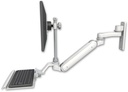 AccessMount™ Inverted Ultra 182 Arm with EV710 monitor mount wall mount, a 12" keyboard tray, and an 6" arm