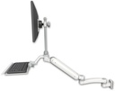 AccessMount™ Ultra 182 Heavy Duty Arm with EV710 monitor mount 3.5" wall mount, a 12" keyboard tray, and an 11" arm