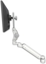 AccessMount™ Ultra 182 Heavy Duty Arm with Paralink monitor mount desk mount and a 1" riser