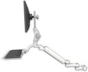AccessMount™ Ultra 182 Heavy Duty Arm with Paralink monitor mount mount for a 2" pole, a 12" keyboard tray, and an 6" arm