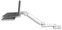 AccessMount™ Ultra 182 Heavy Duty Arm mount for a 2" pole Laptop tray with slider and an 11" arm