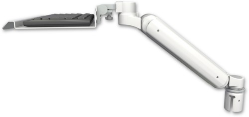 AccessMount™ Ultra 182 Heavy Duty Arm mount for a 2" radius with a 12" keyboard tray