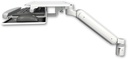 AccessMount™ Ultra 182 Heavy Duty Arm mount for a 2" radius with a work surface tray and slide-out keyboard tray