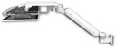 AccessMount™ Ultra 182 Heavy Duty Arm 3.5" wall mount with a work surface tray and slide-out keyboard tray