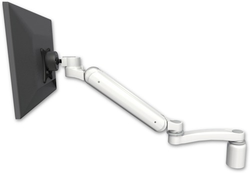 AccessMount™ Ultra 182 Heavy Duty ball pivot LCD Arm desk mount with a 3" riser and an 11" arm