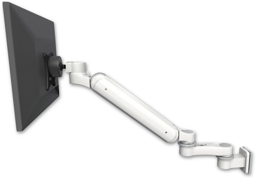 AccessMount™ Ultra 182 Heavy Duty ball pivot LCD Arm 3.5" wall mount with an 6" arm