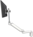 AccessMount™ Ultra 182 Heavy Duty Arm with EV710 monitor mount desk mount, a 3" riser, and an 11" arm