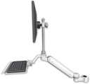 AccessMount™ Ultra 182 Heavy Duty Arm with EV710 monitor mount mount for a 1.5" pole and a 12" keyboard tray