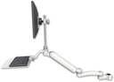 AccessMount™ Ultra 182 Arm with EV710 monitor mount mount for a 1.75" pole, a 12" flat keyboard tray, and an 11" arm