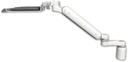 AccessMount™ Ultra 182 Heavy Duty Arm desk mount with a 3" riser, a 12" keyboard tray, and an 6" arm