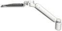AccessMount™ Ultra 182 Heavy Duty Arm desk mount with a 3" riser and a 12" keyboard tray