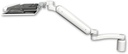 AccessMount™ Ultra 182 Heavy Duty Arm desk mount with a 3" riser, a wrist-rest keyboard tray, and an 11" arm