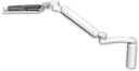 AccessMount™ Ultra 182 Heavy Duty Arm desk mount with a 7.5" riser, a wrist-rest keyboard tray, and an 11" arm