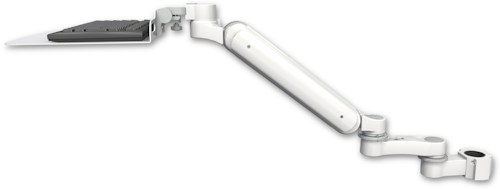 AccessMount™ Ultra 182 Heavy Duty Arm mount for a 1.75" pole with a 12" flat keyboard tray and an 6" arm