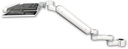 AccessMount™ Ultra 182 Heavy Duty Arm mount for a 1.75" pole with a wrist-rest keyboard tray and an 6" arm