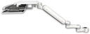 AccessMount™ Ultra 182 Heavy Duty Arm mount for a 1.75" pole with a work surface tray and slide-out keyboard tray and an 6" arm
