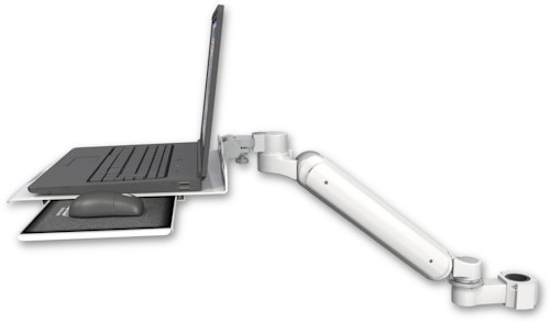 AccessMount™ Ultra 182 Arm mount for a 1.5" pole Laptop tray with slider