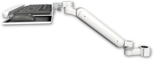 AccessMount™ Ultra 182 Arm mount for a 1.75" pole with a wrist-rest keyboard tray
