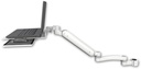 AccessMount™ Ultra 182 Arm mount for a 1.75" pole Laptop tray with slider and an 11" arm