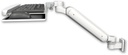 AccessMount™ Ultra 182 Arm 3.5" wall mount with a wrist-rest keyboard tray