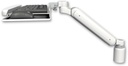 AccessMount™ Ultra 182 Arm desk mount with a 3" riser and a wrist-rest keyboard tray