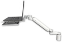 AccessMount™ Ultra 182 Arm desk mount with a 3" riser Laptop tray, slider, and an 6" arm