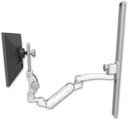 AccessMount™ Inverted Ultra 180 Arm with Paralink monitor mount mount on a 36" wall track slider and an 11" arm