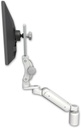 AccessMount™ Ultra 180 Arm with Paralink monitor mount desk mount and a 3" riser