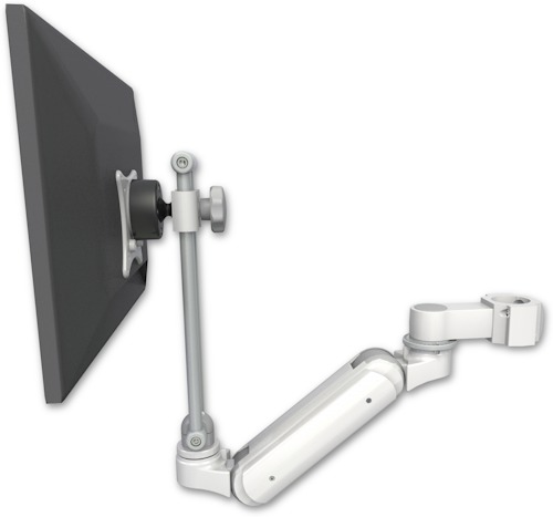 AccessMount™ Inverted Ultra 180 Heavy Duty Arm with EV710 monitor mount mount for a 2" pole