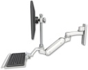 AccessMount™ Inverted Ultra 180 Heavy Duty Arm with EV710 monitor mount wall mount, a 12" keyboard tray, and an 6" arm