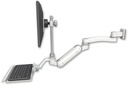 AccessMount™ Inverted Ultra 180 Heavy Duty Arm with EV710 monitor mount 3.5" wall mount, a 12" keyboard tray, and an 11" arm