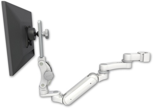 AccessMount™ Inverted Ultra 180 Heavy Duty Arm with Paralink monitor mount mount for a 2" pole and an 6" arm