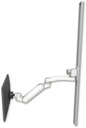 AccessMount™ Inverted Ultra 180 Arm mount on a 50" wall track slider with an 11" arm
