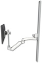 AccessMount™ Inverted Ultra 180 Arm with EV710 monitor mount mount on a 50" wall track slider and an 11" arm