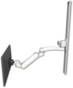 AccessMount™ Inverted Ultra 180 Heavy Duty Arm mount on a 36" wall track slider with an 11" arm