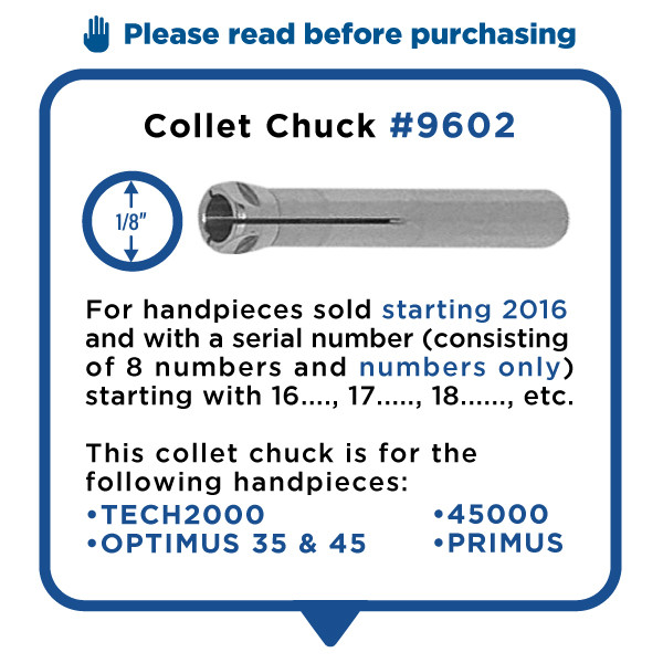 1/8" Collet — New Style