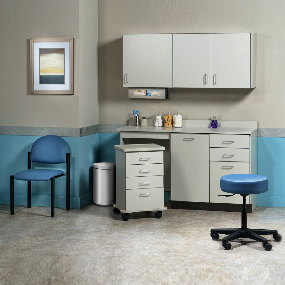 60" Cart-Mate Classic Laminate Ready Room My Way MIDDLE LEFT