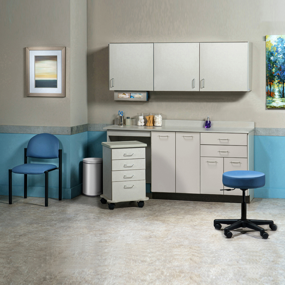 72" Cart-Mate Classic Laminate Ready Room My Way MIDDLE LEFT